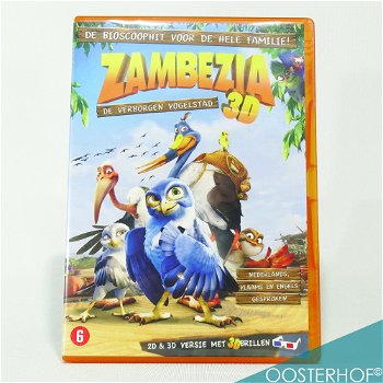 DVD - Zambezia - En de Verborgen Vogelstad 3D + Brillen - 0