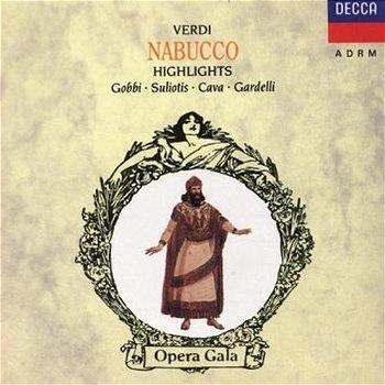 Lamberto Gardelli - Verdi – Nabucco Highlights (CD) - 0