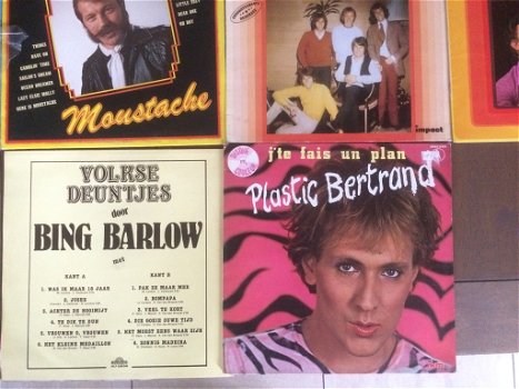 Vinyl lp, allerlei: Plastic Bertrand, The Bee Gees, Zwarte Lola, Vlaams e.a. - 5