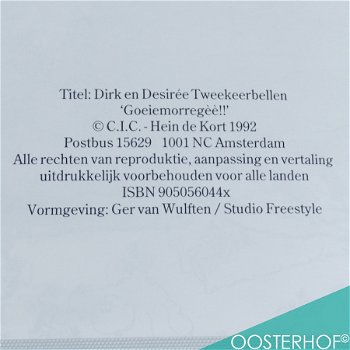 Dirk en Desirée Tweekeerbellen - Goeiemorregèè!! - Hein de Kort 1992 - 5