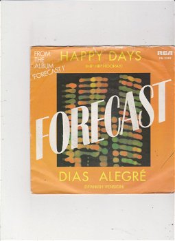 Single Forecast - Happy days (hip hip hooray) - 0