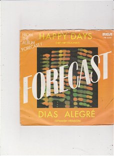 Single Forecast - Happy days (hip hip hooray)