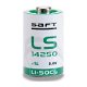SAFT LS14250 1/2AA 3.6V li-ion batterij - 0 - Thumbnail