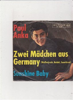 Single Paul Anka - Zwei mädchen aus Germany - 0