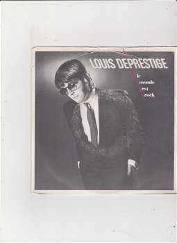 Single Louis Deprestige - Le monde est rock - 0