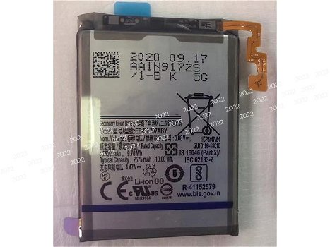 High-compatibility battery EB-BF707ABY for SAMSUNG Galaxy Z Flip 5G - 0