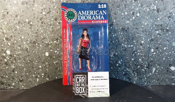 Diorama figuur Hanging out 2 ROSA AD481 1:18 American Diorama - 4
