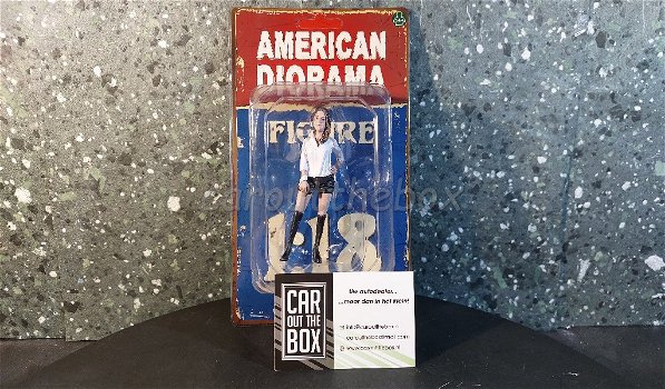 Diorama figuur Partygoers VII AD486 1:18 American Diorama - 4