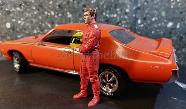 Diorama figuur Racing Legend 80s A AD487 1:18 American Diorama - 1