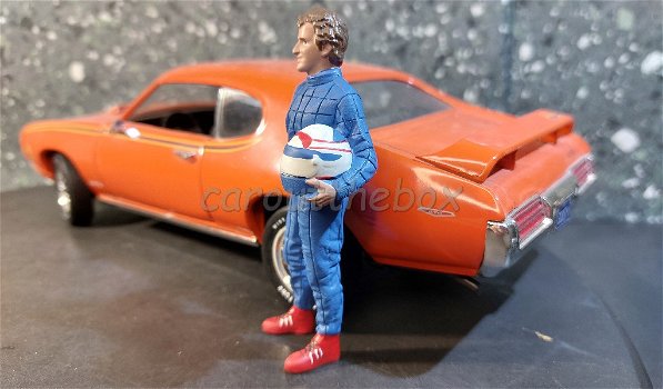 Diorama figuur Racing Legend 80s B AD487 1:18 American Diorama - 1