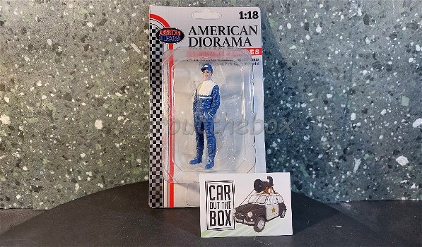Diorama figuur Racing Legend 90s A AD488 1:18 American Diorama - 3