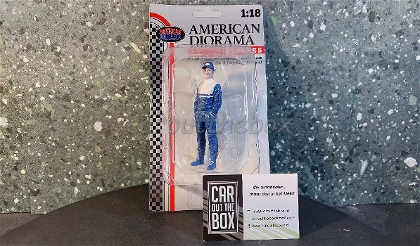 Diorama figuur Racing Legend 90s A AD488 1:18 American Diorama - 4
