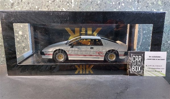 Lotus Esprit Turbo 1981 wit 1/18 KK Scale - 5