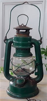 Vintage stormlamp / stormlantaarn / olielamp Swallow brand 245 - 0