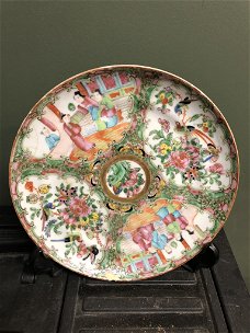 Laat 19 de eeuw Chinees export Porselein bord.