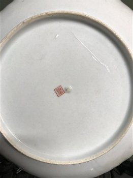 Kuthani Bord Export porselein laat 19de eeuw - 5
