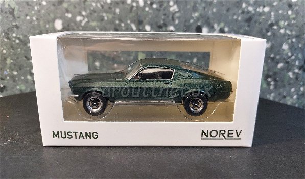 Ford Mustang groen 1/43 Norev - 3