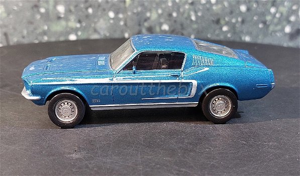 Ford Mustang blauw 1/43 Norev - 0