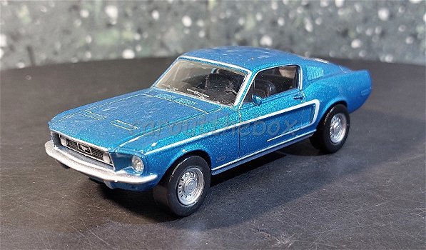 Ford Mustang blauw 1/43 Norev - 1