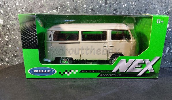 Volkswagen bus T2 creme 1/24 Welly - 3