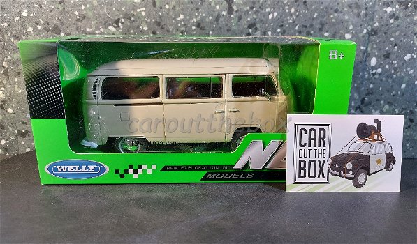 Volkswagen bus T2 creme 1/24 Welly - 4