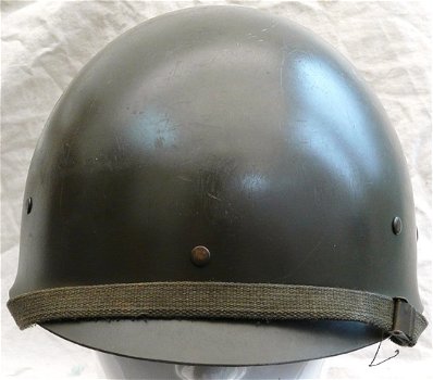 Helm, type: M53 (Troepenhelm), Koninklijke Landmacht, met binnenhelm, 1978.(Nr.2) - 6