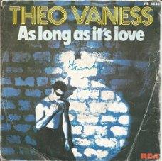 Theo Vaness – As Long As It's Love (1979)