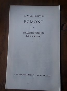 J.W. von Goethe: Egmond - Trauerspiel in fünf Aufzügen - 1