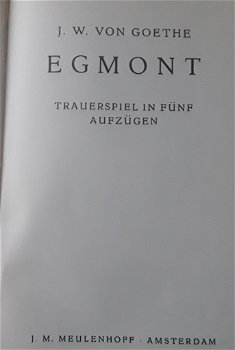 J.W. von Goethe: Egmond - Trauerspiel in fünf Aufzügen - 2