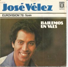José Vélez – Bailemos Un Vals (Songfestival 1980)