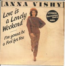 Anna Vishy – Love Is A Lonely Weekend (Songfestival 1982)
