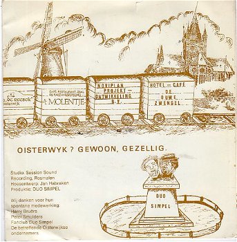 Duo Simpel – 't Spoorke Van Oisterwijk (1986) - 0