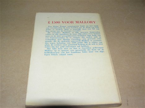 James Hadley Chase £ 1500 voor mallory(UMC-Real 232) - 1