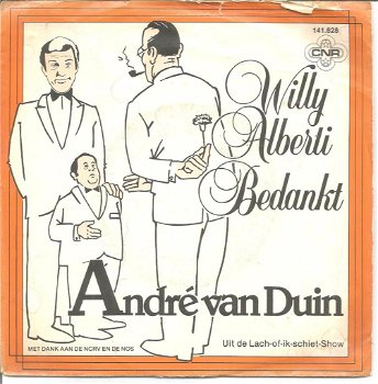 André van Duin – Willy Alberti Bedankt (1980) - 0