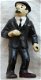 FIGURE / FIGUUR, PVC, Dupont (Janssen) - Tintin (Kuifje), Bully West Germany, 1975.(Nr.1) - 1 - Thumbnail