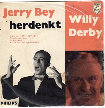 Jerry Bey – Jerry Bey Herdenkt Willy Derby (1961) - 0