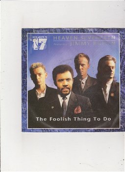 Single Heaven 17 feat. Jimmy Ruffin - The foolish thing to do - 0