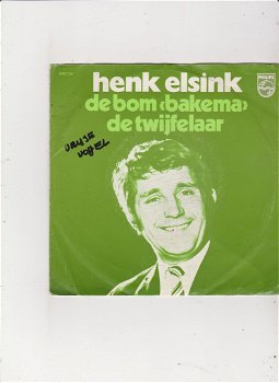 Single Henk Elsink - De Bom - 0