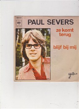 Single Paul Severs - Ze komt terug - 0