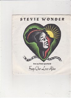 Single Stevie Wonder - Keep our love alive