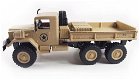 RC vrachtauto U.S. M35 leger vrachtwagen 6WD RTR 1:16, zandkleur - 1 - Thumbnail