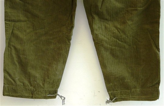Broek, Gevechts, Uniform, VT, M67 Visgraatdessin, KL, maat: 76/84, jaren'70.(Nr.1) - 5