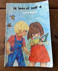 Vintage kinderboekje: ik lees al zelf - 4 (marita franken)
