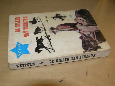 De killer van Sundown-Chuck Adams western pocket nr.4 - 2