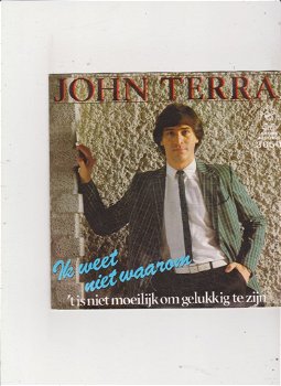 Single John Terra - Ik weet niet waarom - 0