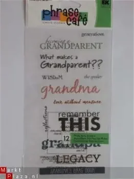 phrase cafe sticker grandparent - 0