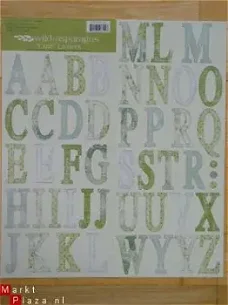 cardstock alphabet stickers XL cute