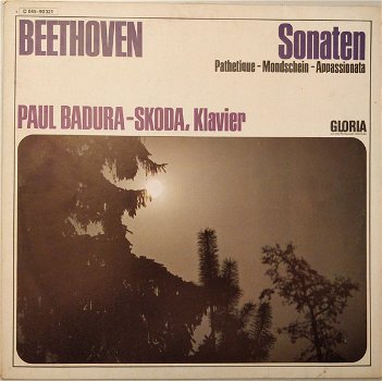 LP - Beethoven - Sonaten, Paul Badura-Skoda, klavier - 0