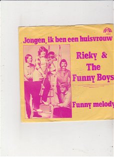 Single Rieky & The Funny Boys - Jongen ik ben een huisvrouw