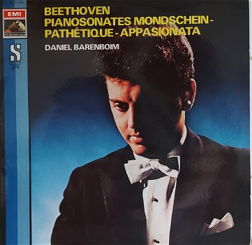 LP - Beethoven - Pianosonates - Daniel Barenboim - 0